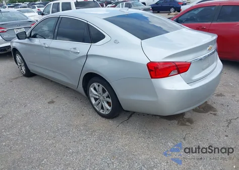 2017 Chevrolet Impala 1Lt из США, поврежденный, VIN 2G1105SA8H9132618